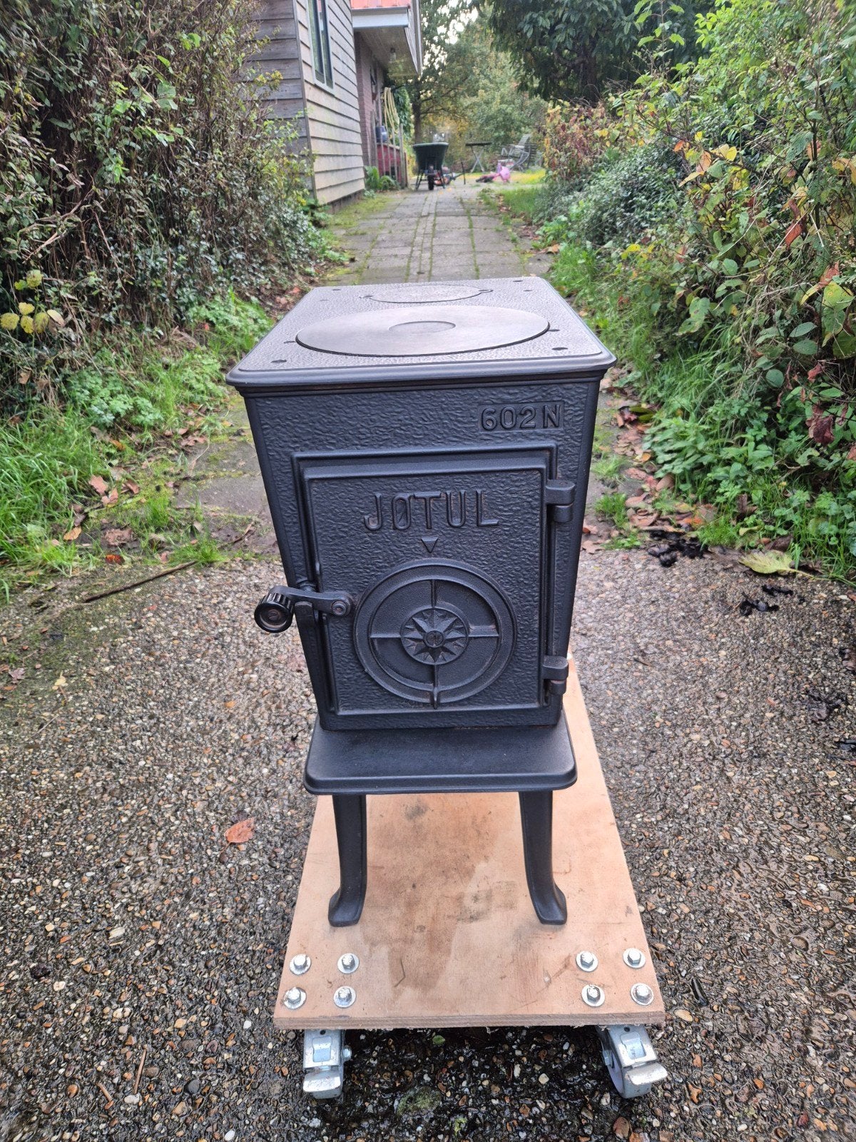 jotul 602 N houtkachel, Ophalen of Verzenden, Zo goed als nieuw, Hout, Houtkachel