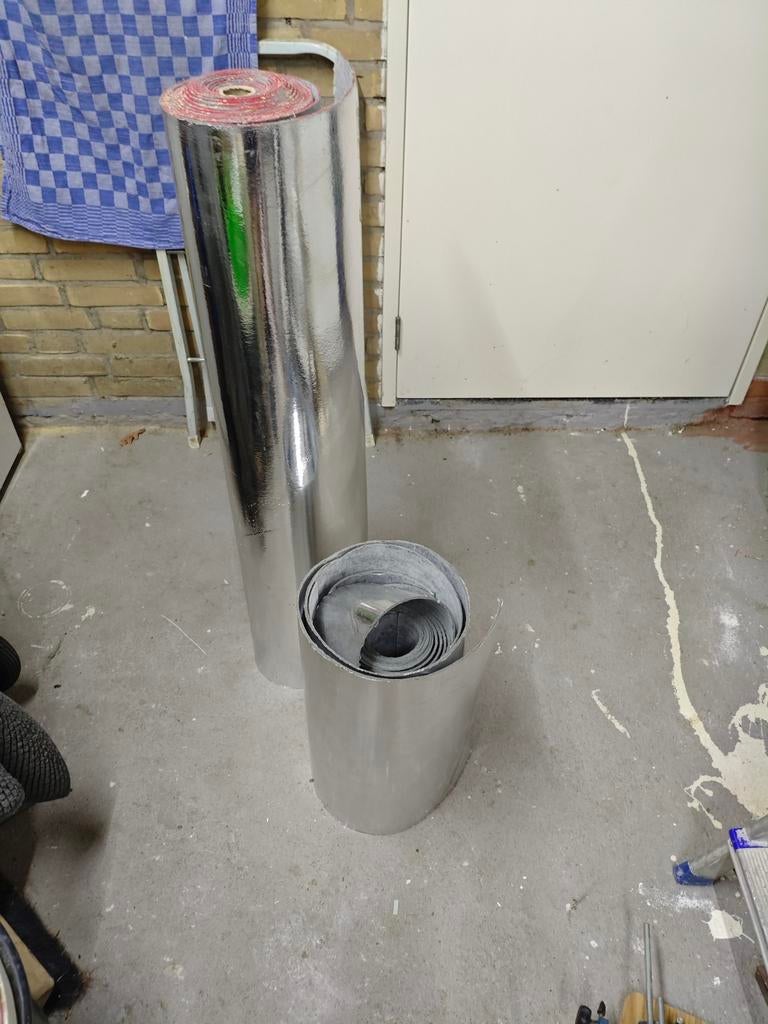 Laminaat ondervloer 6,8m x 1m x 3mm extra dempend, Ophalen, Overige materialen, 30 cm of meer, Nieuw