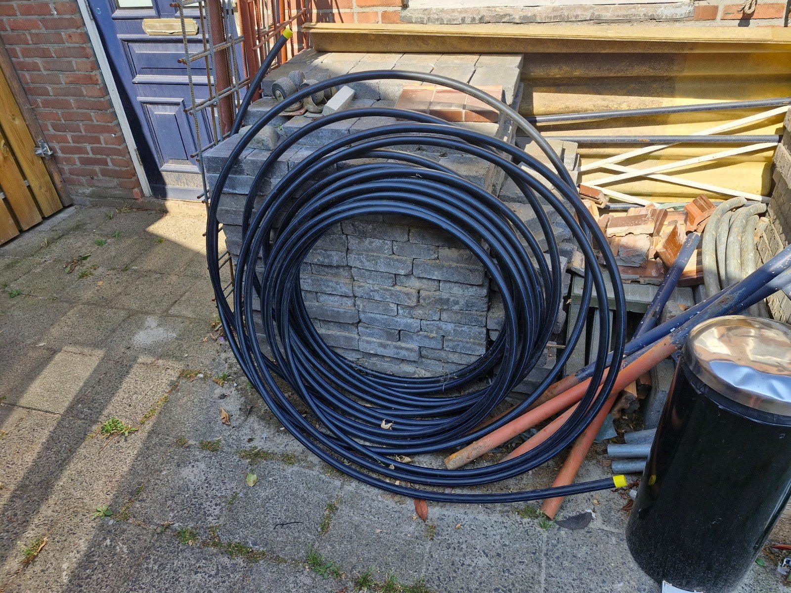 Drinkwaterslang tyleen 25mm, 40 meter, Ophalen, Overige materialen, 6 meter of meer, Nieuw