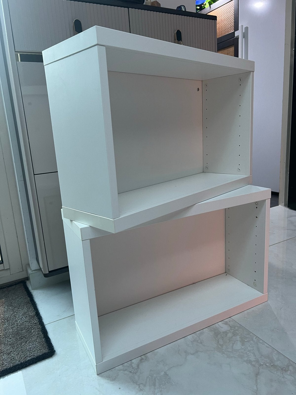 Ikea Kas - Witte Opbergkast, Met plank(en), Gebruikt, Minder dan 100 cm, 25 tot 50 cm