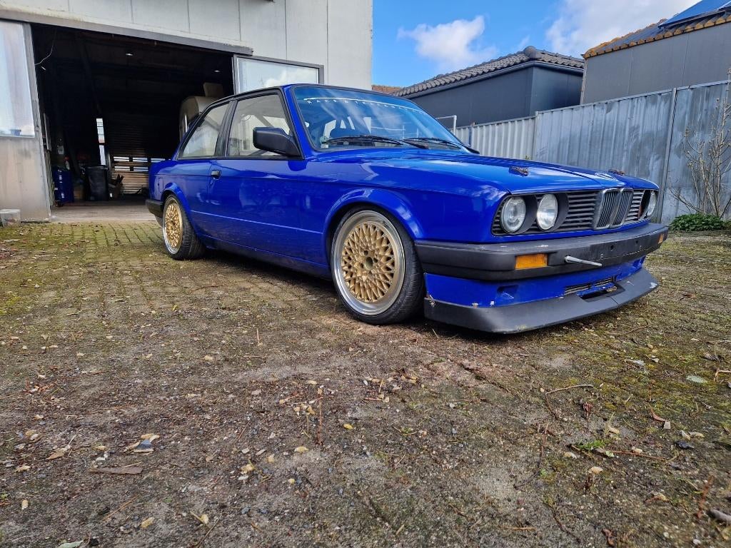 BMW 325 (ex E30 Cup) race auto, Auto's, BMW, Achterwielaandrijving, Blauw, Handgeschakeld, Particulier