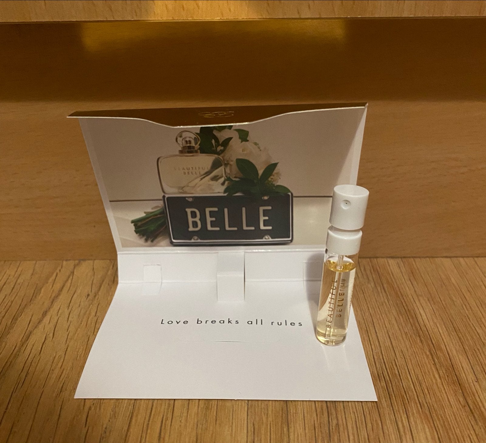 Estée Lauder Beautiful Belle parfum sample 1.5 ml NEW, Verzenden, Nieuw