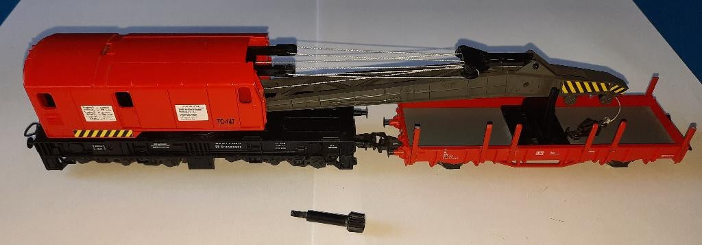 Roco Kraan Rood (Analoog), Hobby en Vrije tijd, Modeltreinen | H0, Ophalen, Gebruikt, Locomotief, Gelijkstroom of Wisselstroom