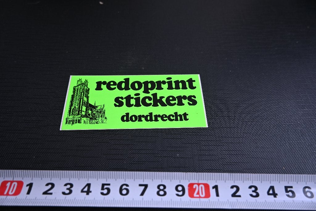 sticker Dordrech Redoprint stickers, Ophalen, Zo goed als nieuw