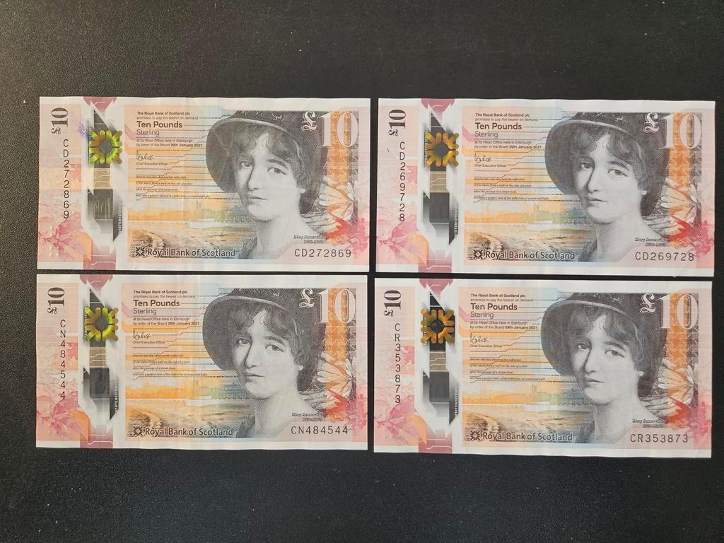 Schotland pick 371 2021 per stuk, Ophalen of Verzenden, Overige landen, Los biljet