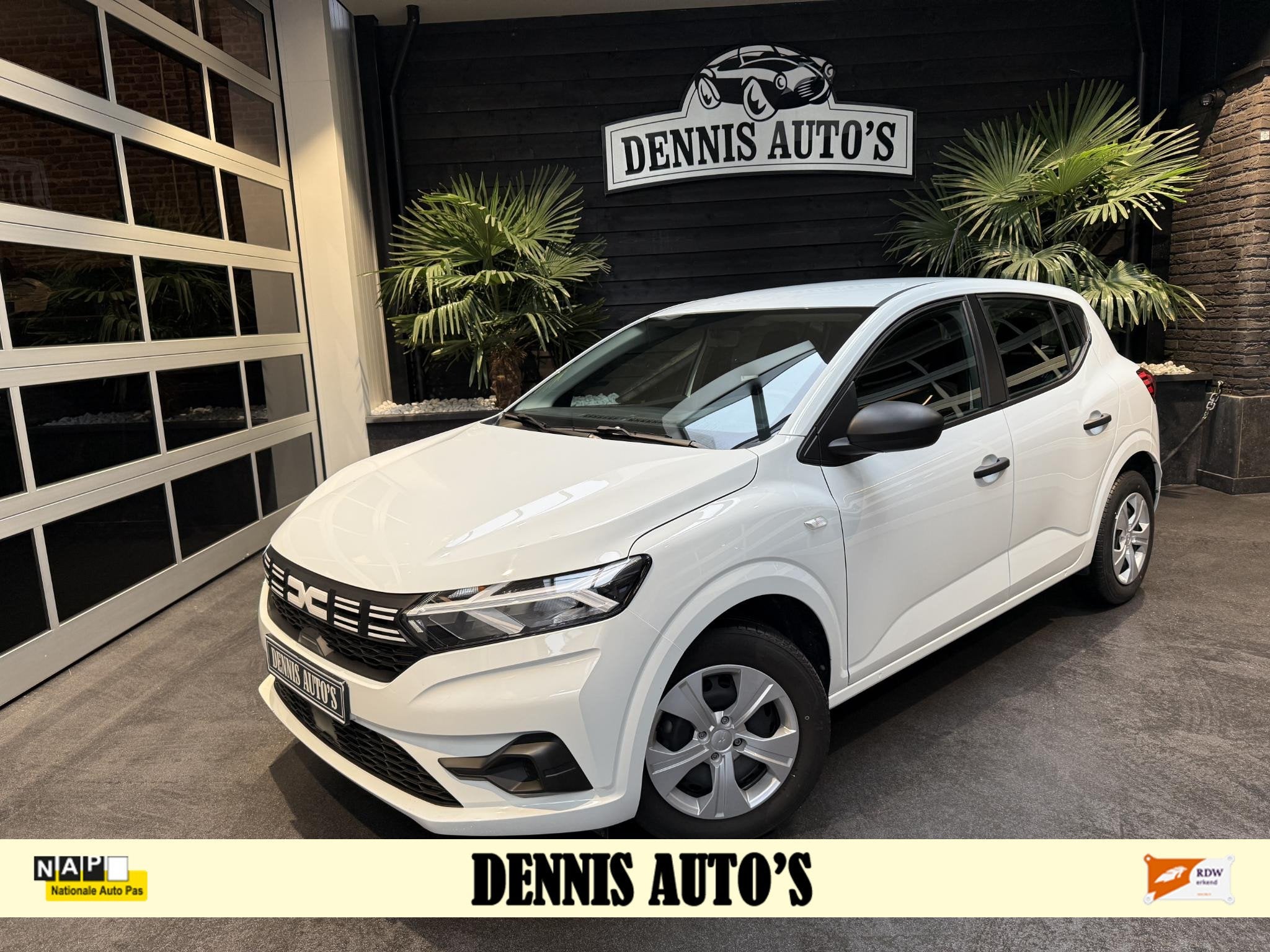 Dacia Sandero 1.0 SCe 65 essential, Auto's, Dacia, Bedrijf, Te koop, Sandero, ABS, Airbags, Airconditioning, Alarm, Bluetooth