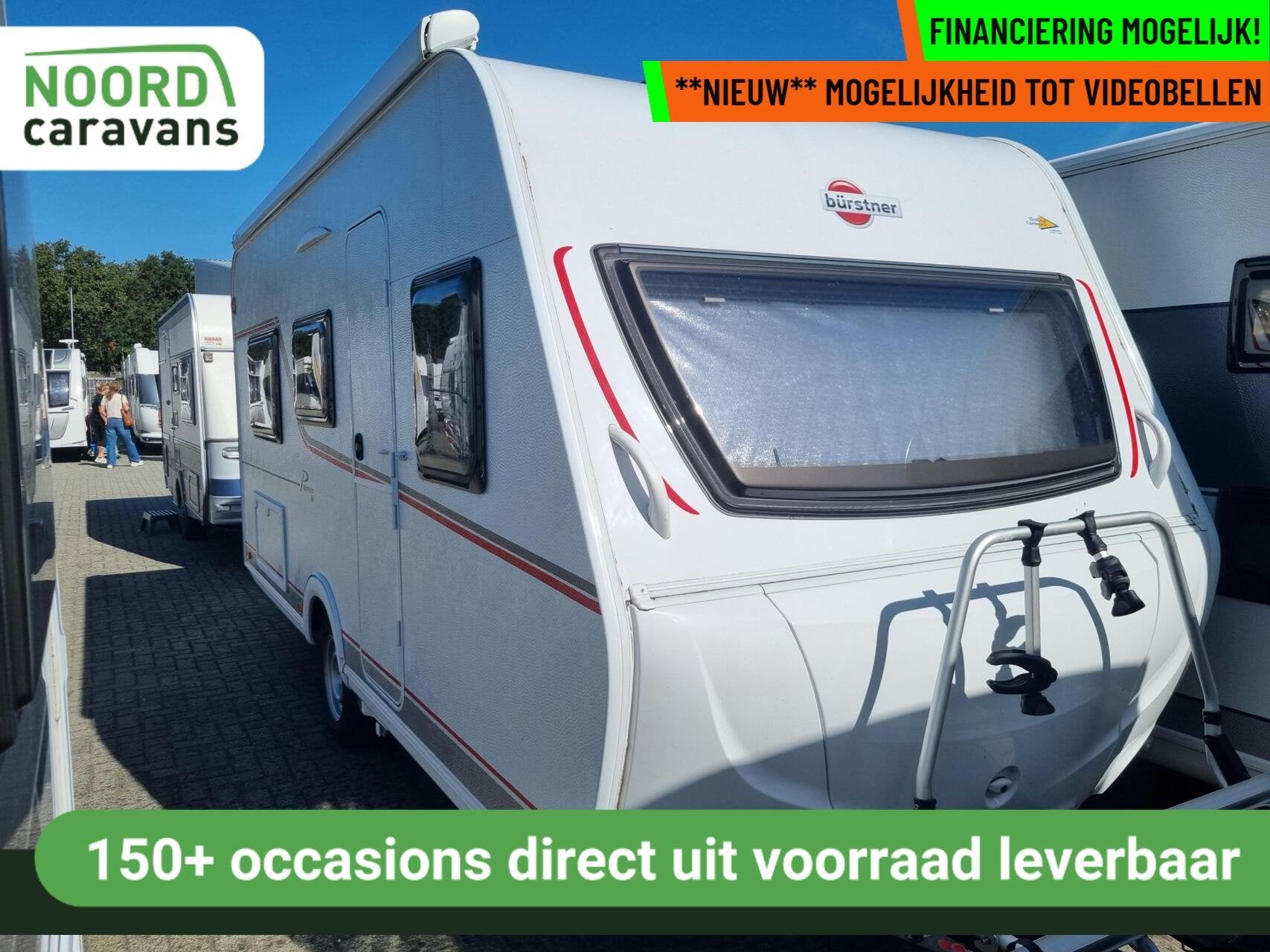 BUERSTNER PREMIO LIFE 480 TL ENKELE BEDDEN+CASS LUIFEL+MOVER, Caravans en Kamperen, Bedrijf, 750 - 1000 kg, Bürstner, Hordeur