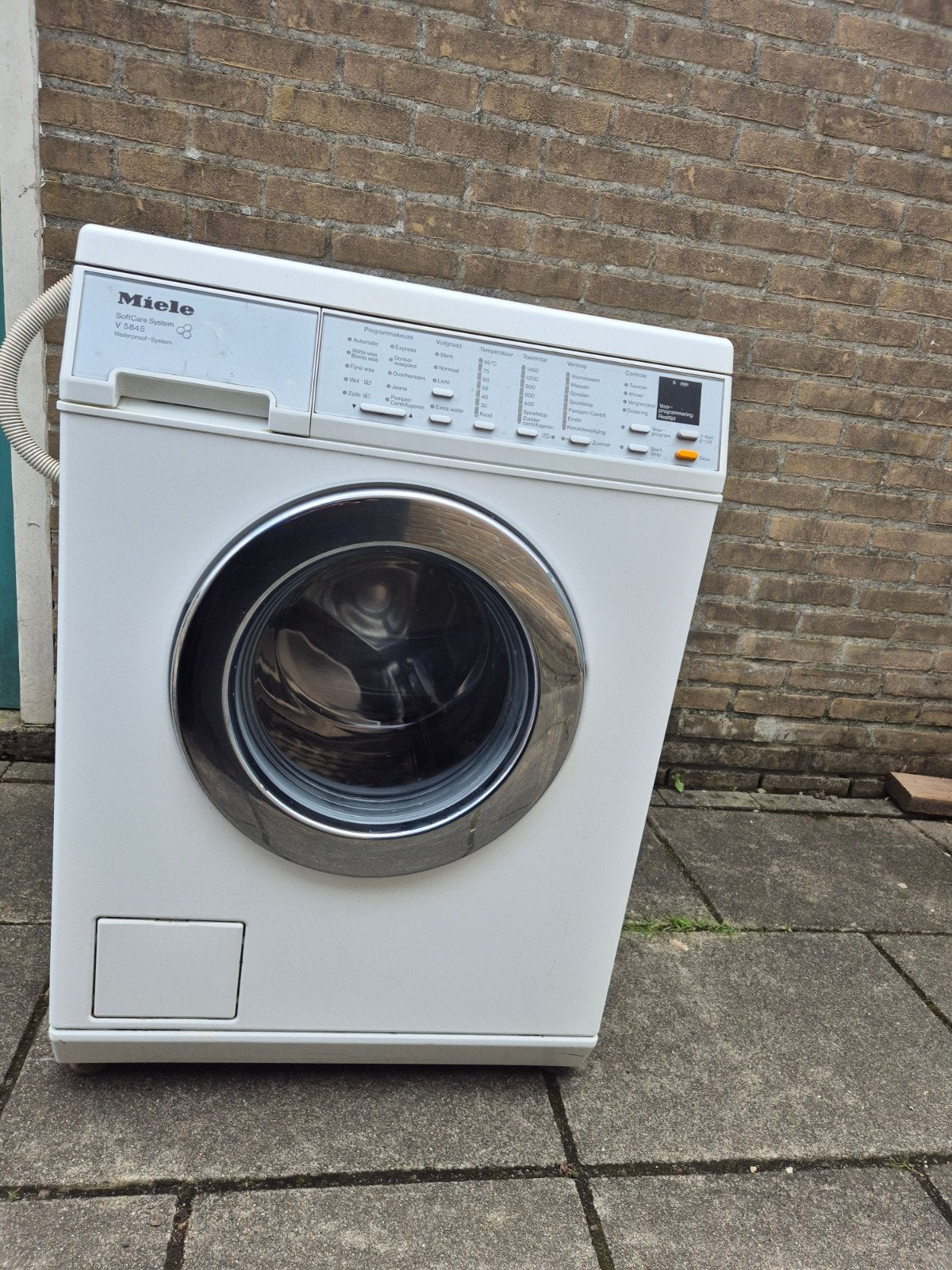Mooie Miele wasmachine te koop., Witgoed en Apparatuur, Wasmachines, Ophalen, 1200 tot 1600 toeren, 85 tot 90 cm