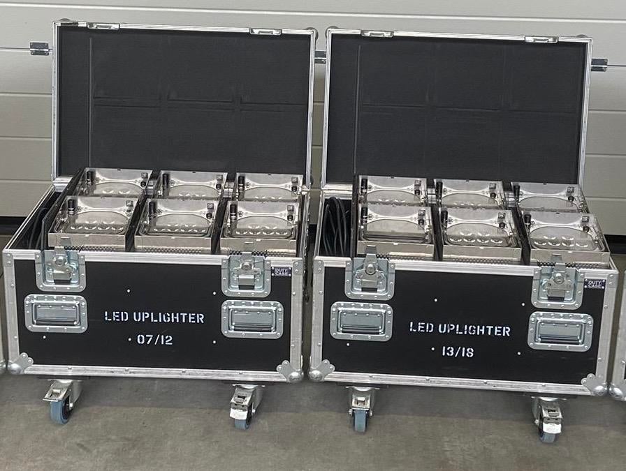 SET Showtec Eventspot 1900 mk2 LED Uplighter - Professioneel, Muziek en Instrumenten, Licht en Laser, Ophalen, Gebruikt, Licht