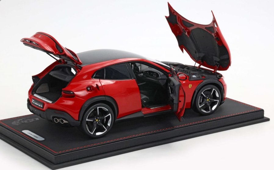 Ferrari Purosangue Rood 1:18 HE180052 BBR-Diecast PRE-ORDER, Ophalen of Verzenden, Nieuw, Auto, Overige merken
