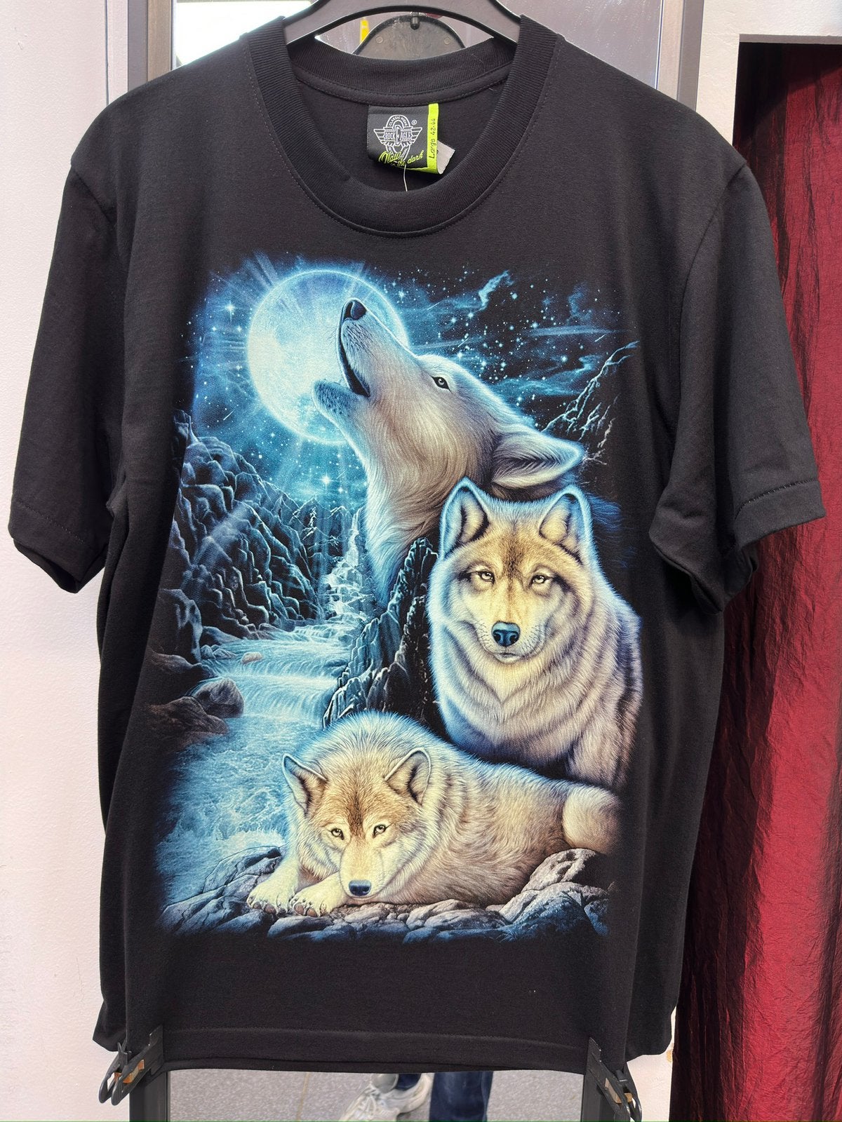 Volfen t-shirt maat L glow in the dark, Ophalen of Verzenden, Nieuw, Maat 52/54 (L), Zwart