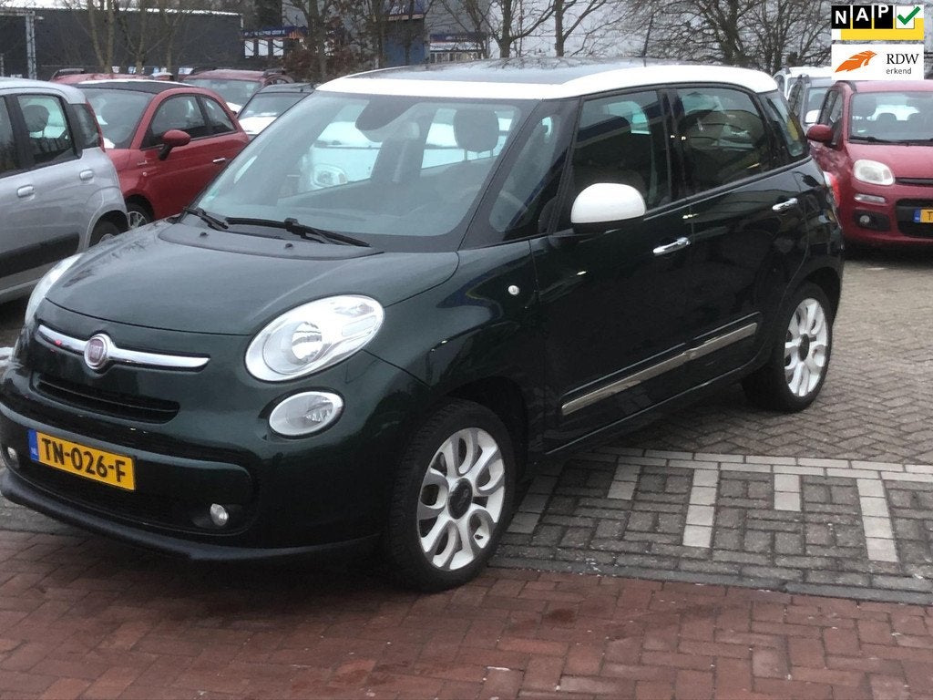 Fiat 500 L 1.4-16V Lounge TREKHAAK/L.M/ZONNEDAK/LUXE UITVOER, Auto's, Fiat, Voorwielaandrijving, Gebruikt, Euro 6, 400 kg
