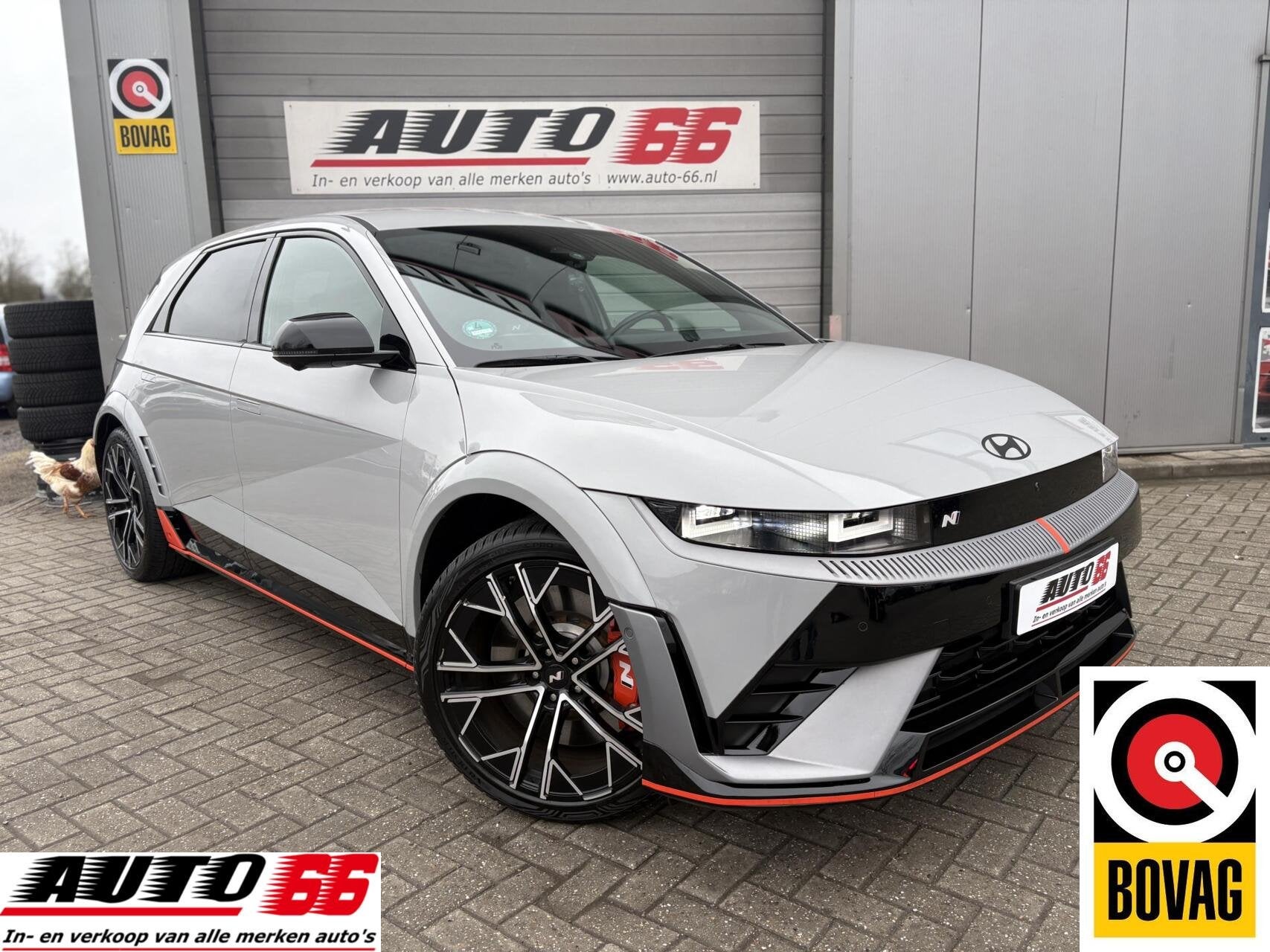 Hyundai IONIQ 5 N AWD 650 PK HUD Stoelverwarming Voor+Achter, Automaat, 2175 kg, Gebruikt, Zwart