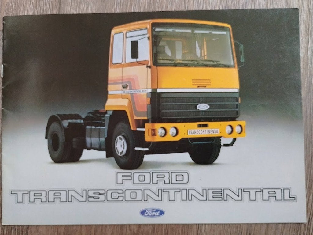 Ford Transcontinental autofolder 1979, Ophalen of Verzenden, Nieuw, Ford