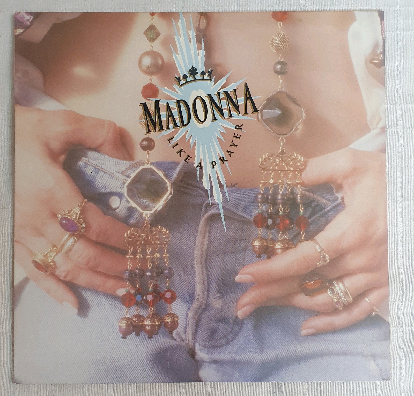 LP Madonna - Like a prayer - 1 25844 - 1989, Cd's en Dvd's, Vinyl | Pop, LP, Verzenden, Zo goed als nieuw, 12 inch