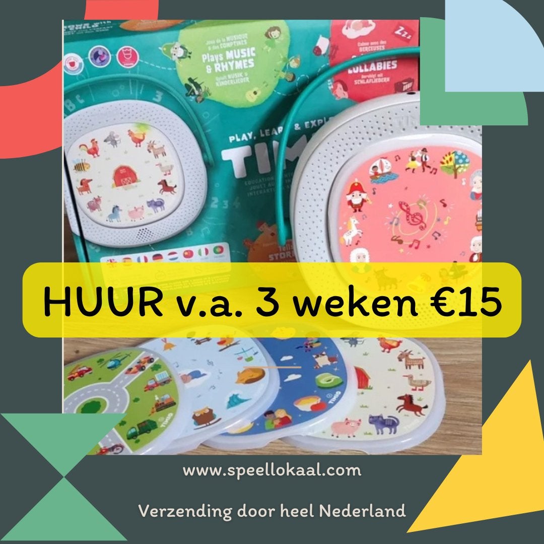 Timio audiospeler huren voor op vakantie (verzending NL), Ophalen of Verzenden, Zo goed als nieuw, Zwart, Jongen of Meisje