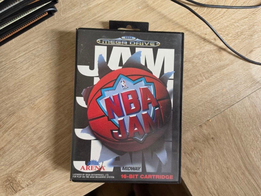 NBA Jam – Sega Mega Drive - Compleet, Spelcomputers en Games, Verzenden, 2 spelers, Zo goed als nieuw, Vanaf 3 jaar