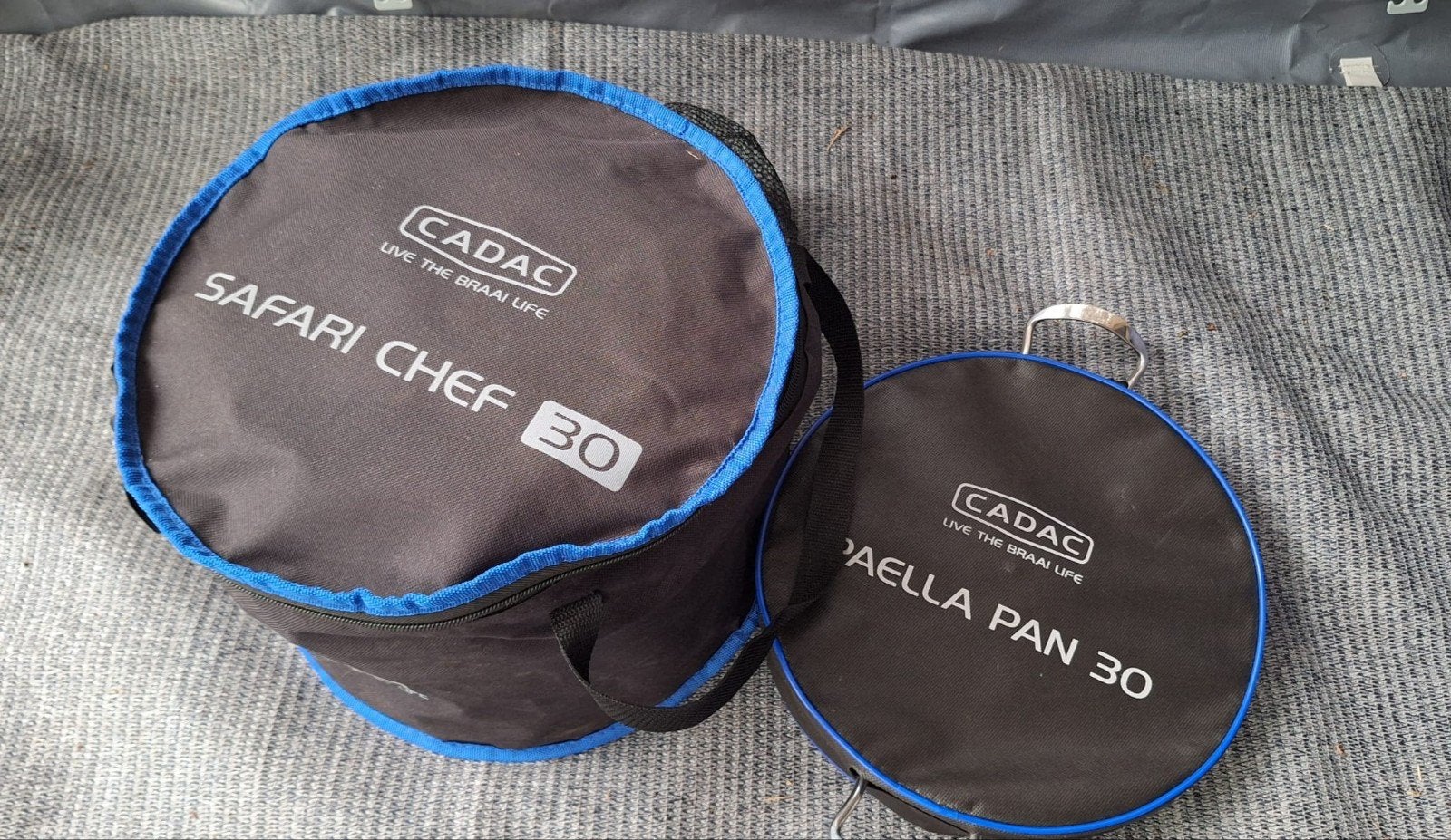 Cadac Safari Chef 30 Compacte Gasbarbecue met Paella Pan, Ophalen, Zo goed als nieuw