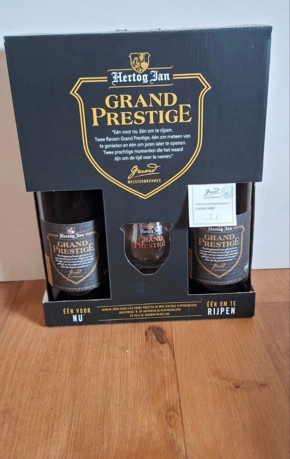 hertog jan grand prestige flessen vol, Verzamelen, Ophalen of Verzenden, Flesje(s), Overige merken