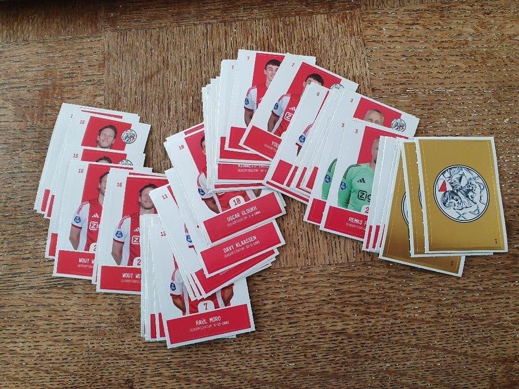 Ajax voetbalplaatjes, Verzamelen, Ophalen of Verzenden, Nieuw, Ajax, Poster, Plaatje of Sticker