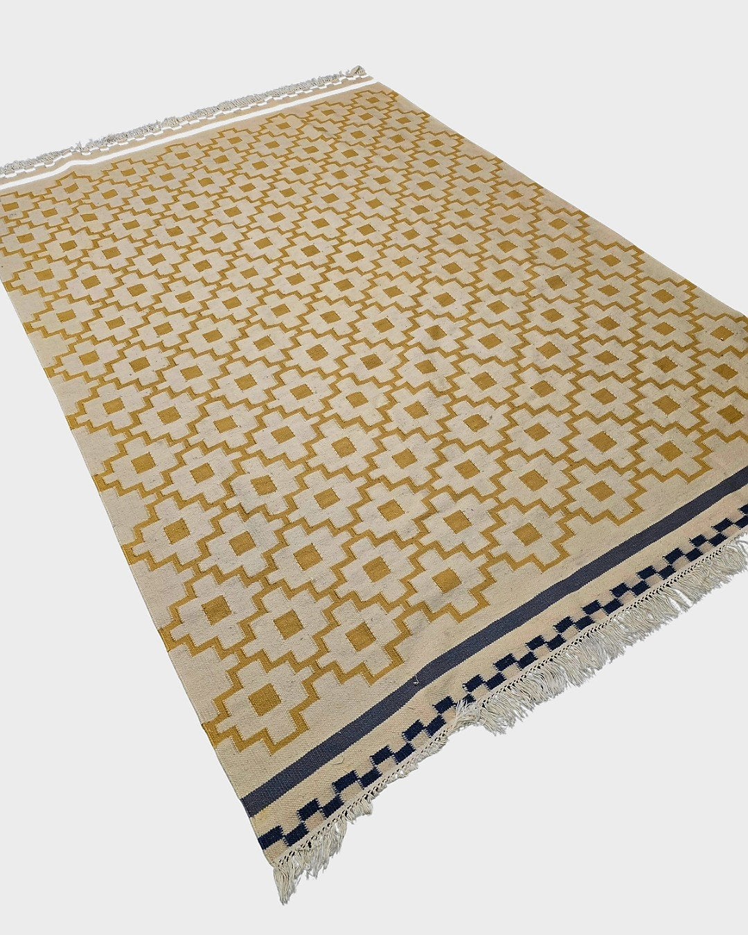Modern Kelim Turkije 240x170 handgeweven wollen vloerkleed, 1185VB, Info@rugsandcarpets.nl, Blauw, De handelmaatschappij