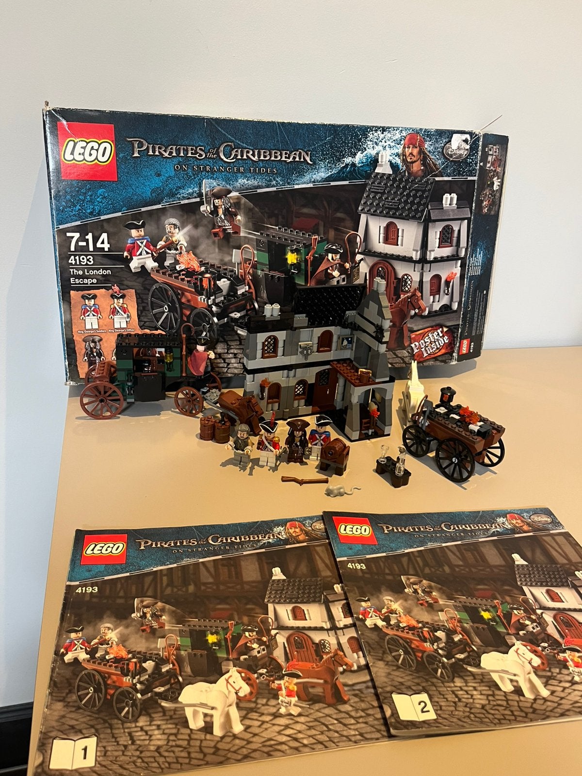 Lego pirates of the Caribbean 4193, Ophalen of Verzenden, Zo goed als nieuw