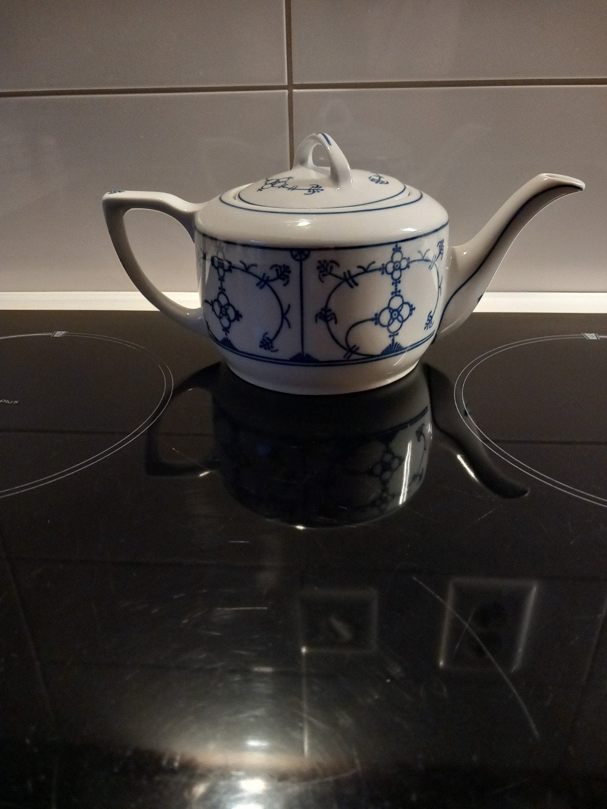 Jäger Riesenberg theepot - Original Blau Saks decor, Ophalen of Verzenden