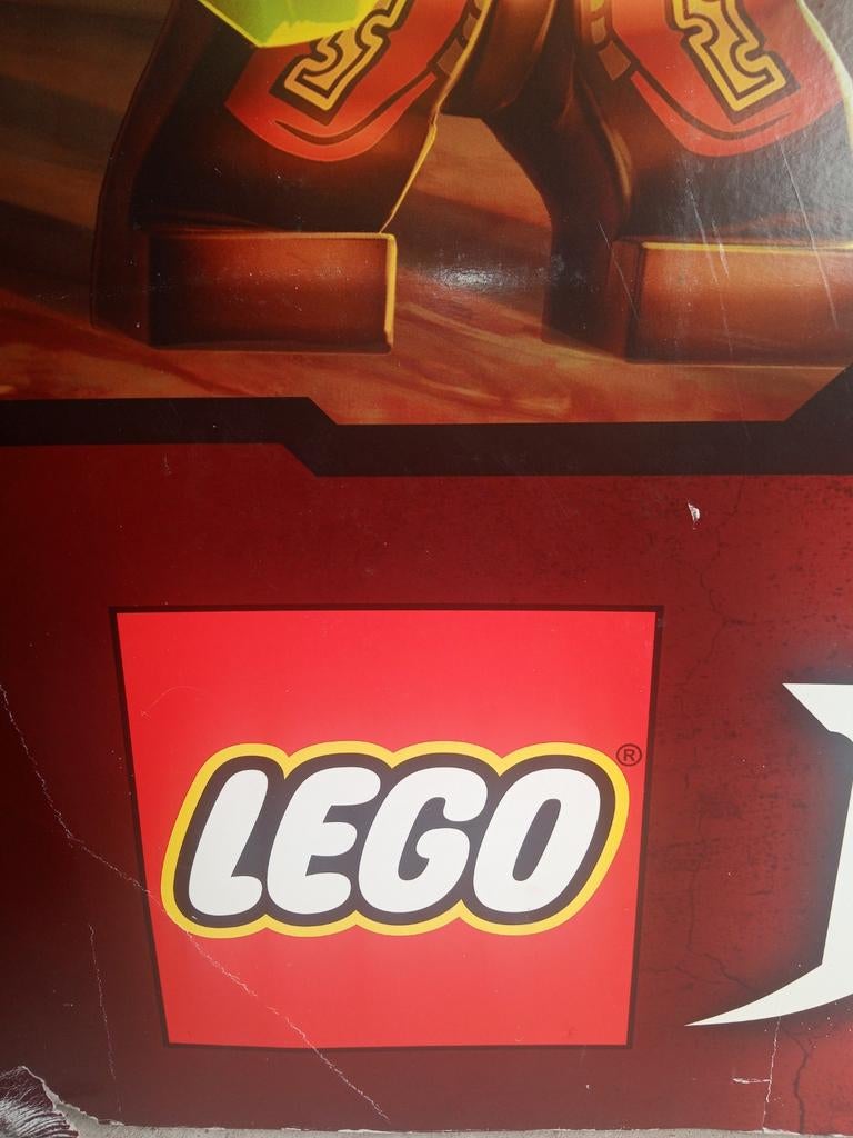 LEGO kartonnen reclame bord Hoogte ca: 1m50, Verzamelen, Merken en Reclamevoorwerpen, Ophalen