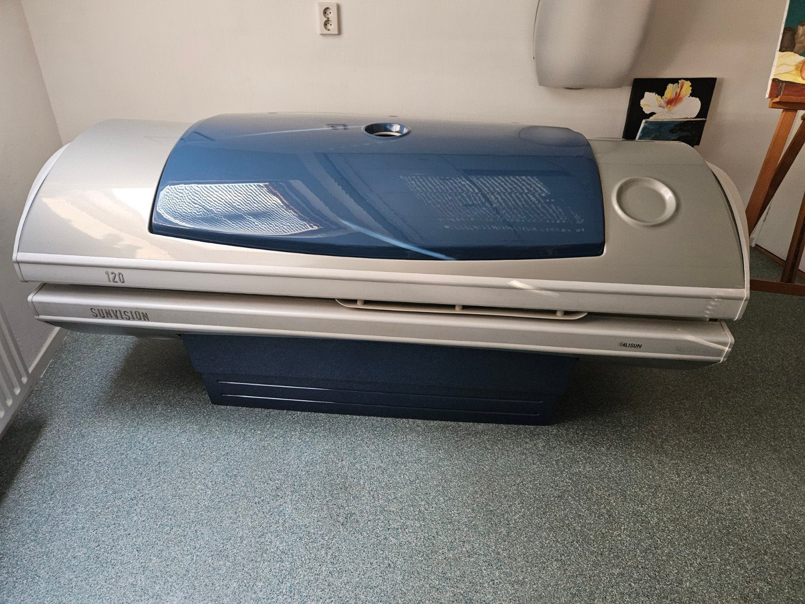 Alisun Sunvision 120 Zonnebank - Dubbelzijdig, Ophalen