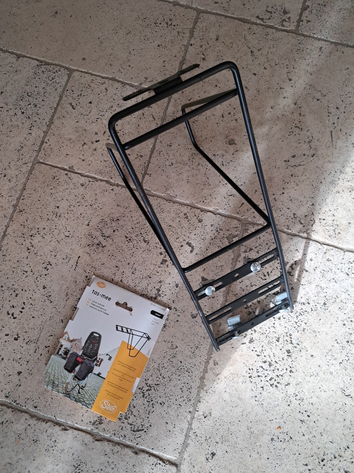 Steco Bagagedrager Verlenger - Zwart, Ophalen, Zo goed als nieuw