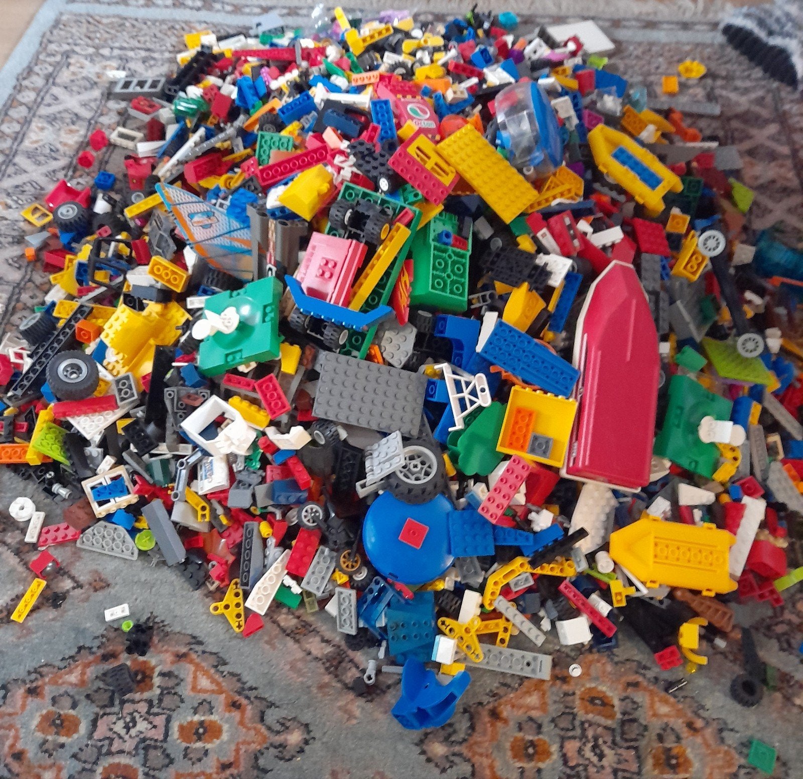 grote bak lego, Ophalen of Verzenden, Zo goed als nieuw
