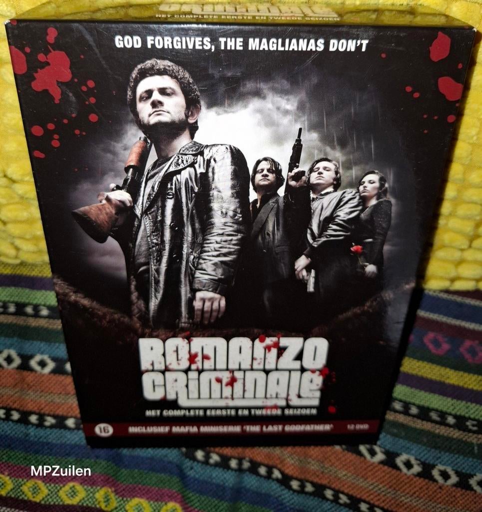 Romanzo Criminale  .. box seizoen 1 & 2, Cd's en Dvd's, Vanaf 16 jaar, Boxset, Ophalen of Verzenden, Zo goed als nieuw