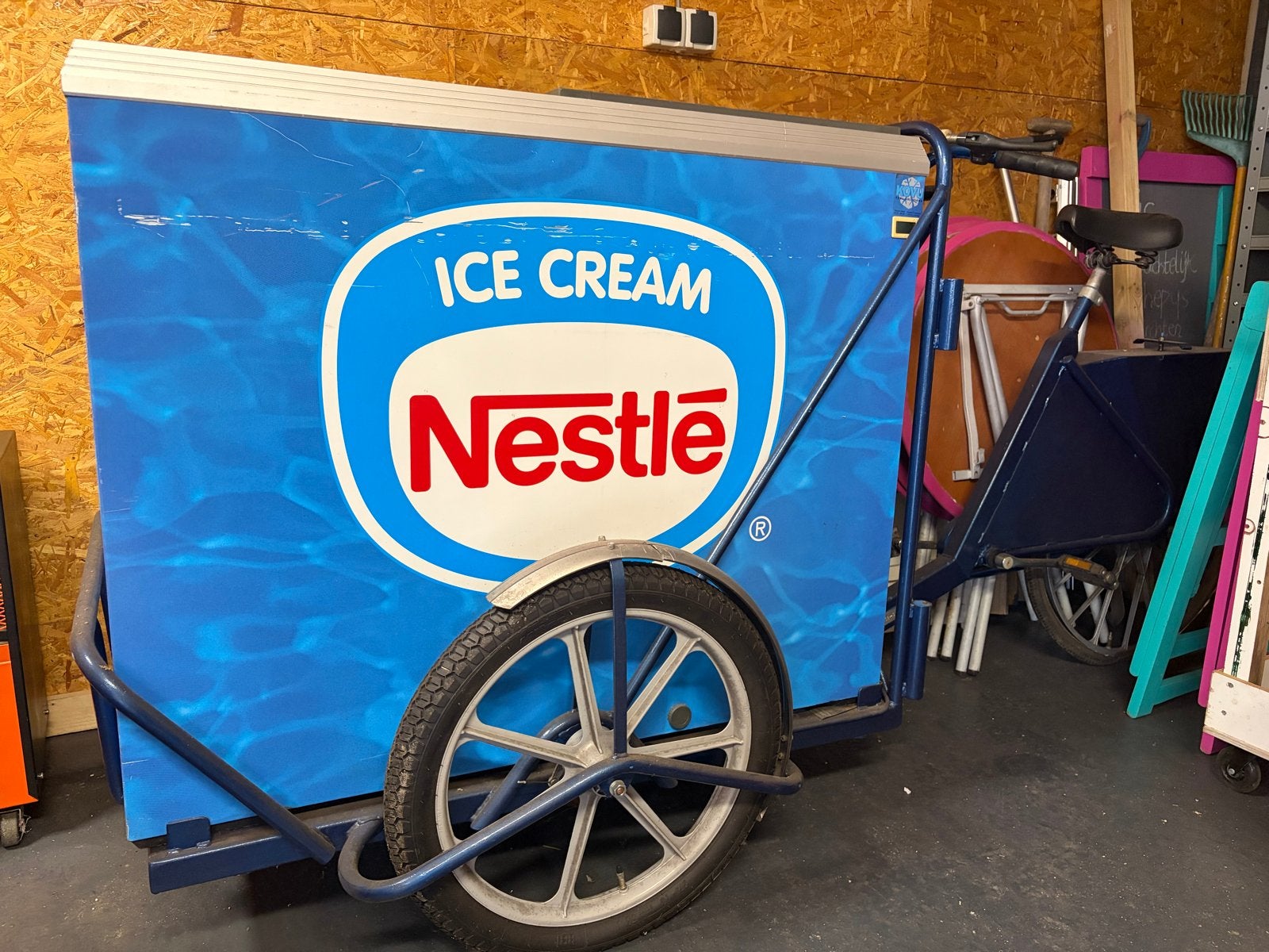 IJsfiets - Nestlé ijscokar, Gebruikt, Goederen, Velgrem, Ophalen