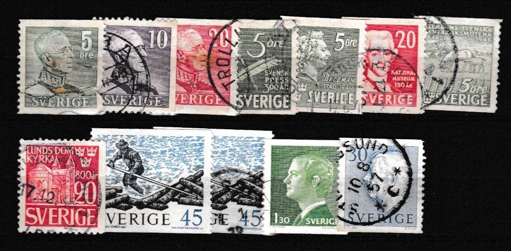 0885) zweden ca 12x, Ophalen of Verzenden, Zweden