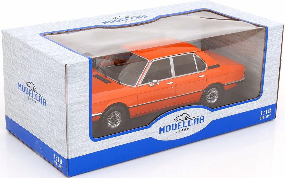 MCG 1:18 BMW 5er (E12), orange, 1973, Hobby en Vrije tijd, Overige merken, MCG, -, Nieuw