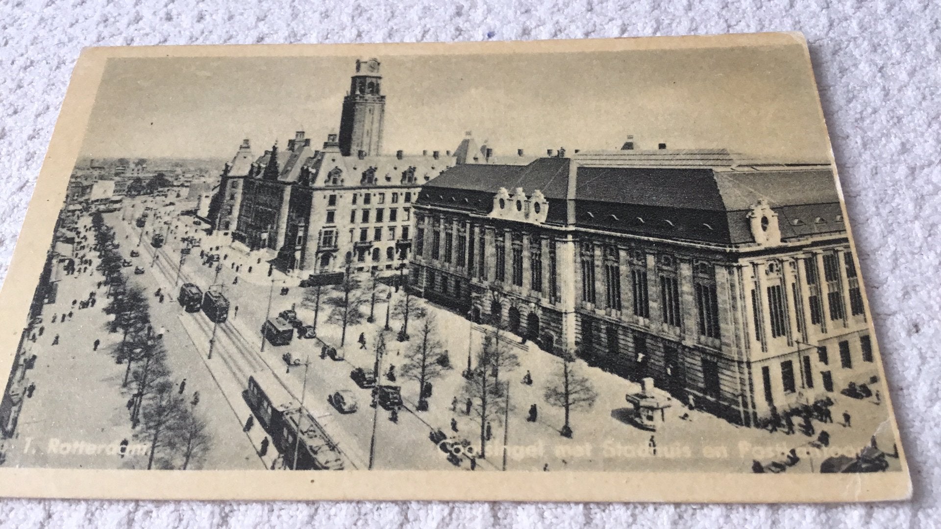 Rotterdam. Coolsingel., Ophalen of Verzenden, Voor 1920, Ongelopen, Zuid-Holland