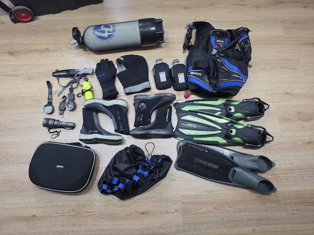 Duikspullen (complete set), Watersport en Boten, Duiken, Ophalen of Verzenden, Gebruikt, Overige typen