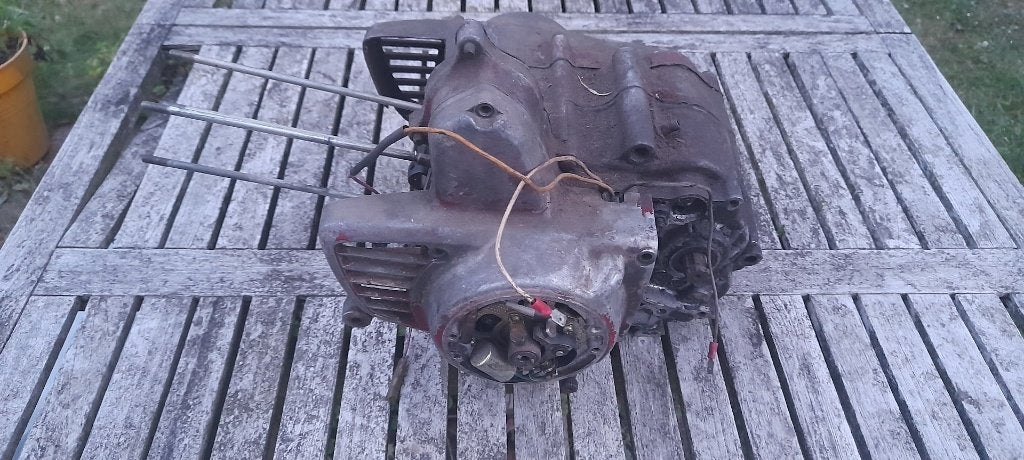 Honda c70 supercub onderblok, Ophalen, Gebruikt, Blok, Overige merken