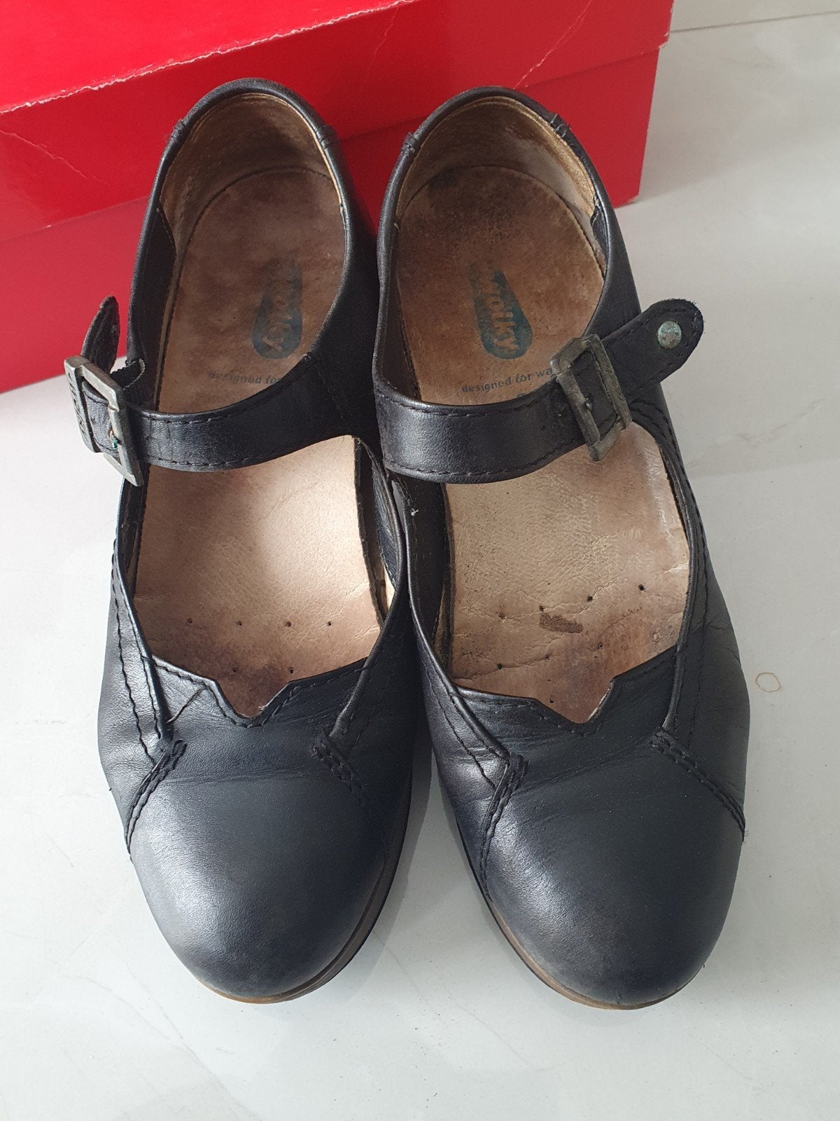 Wolky Pumps met Wreefband - Zwart - Maat 37, Zwart, Ophalen of Verzenden, Gedragen, Wolky
