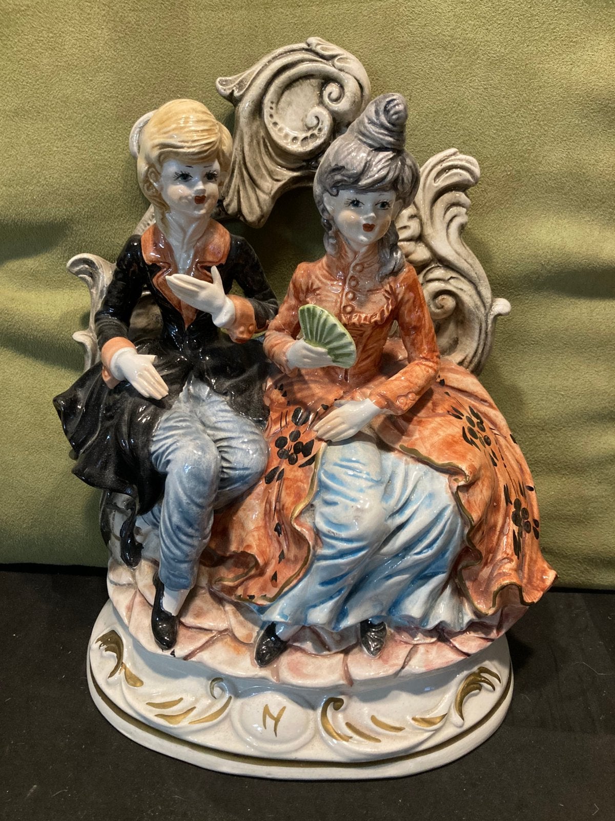 Porseleinen beeld Capodimonte (240725s), Ophalen of Verzenden, Gebruikt, Mens