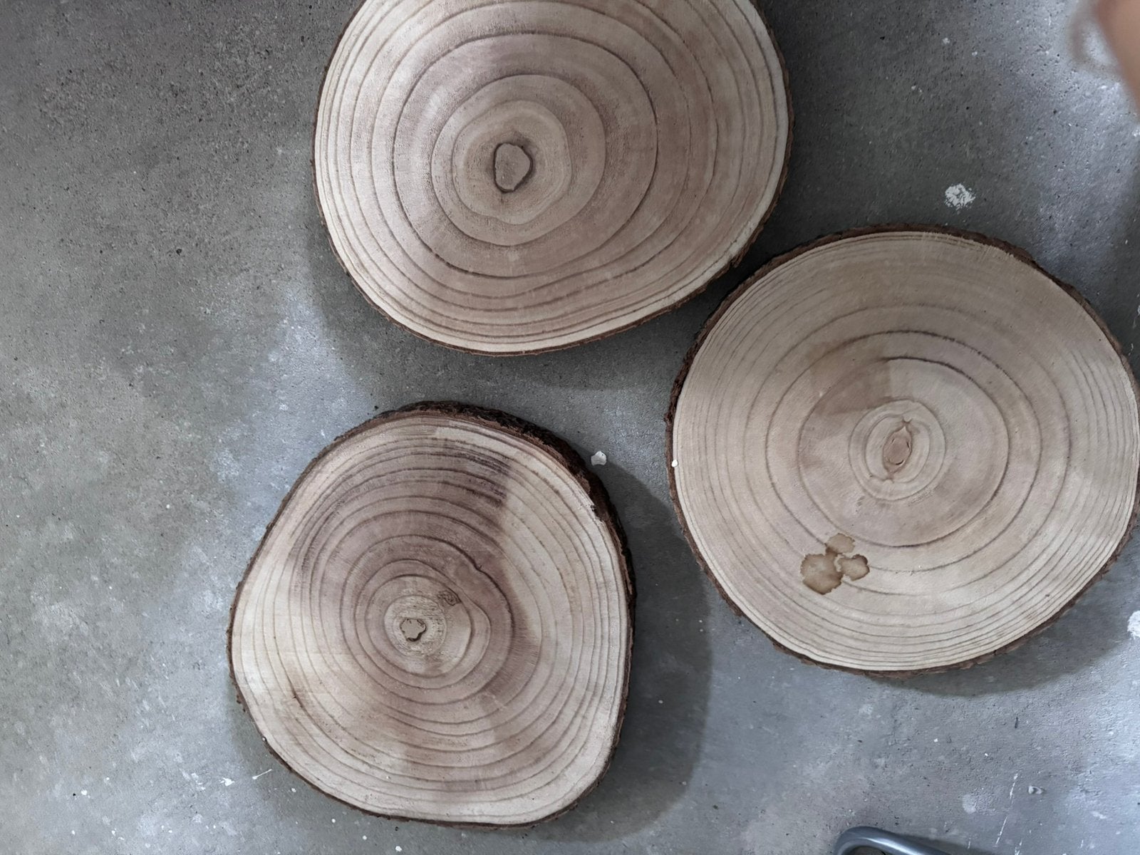 Decoratieschaal boomstam nieuw, Ophalen, Schaalonderzetter, Nieuw, Hout