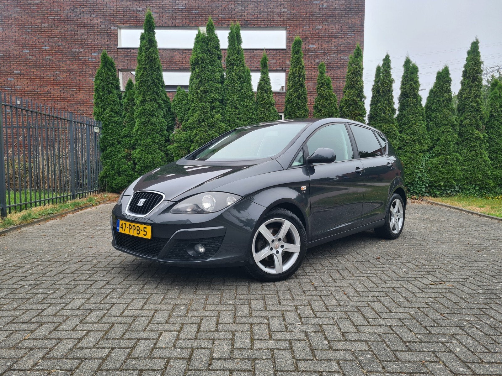 Seat Altea 1.2TSI 77KW 2011 Grijs Clima Navi Trekhaak Cruise, Auto's, Seat, Voorwielaandrijving, Euro 5, Stof, Zwart