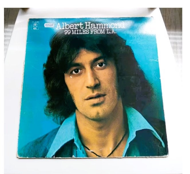 original lp- albert hammond- 99 miles from L.A. *1975*, LP, Gebruikt, Pop, Ophalen of Verzenden