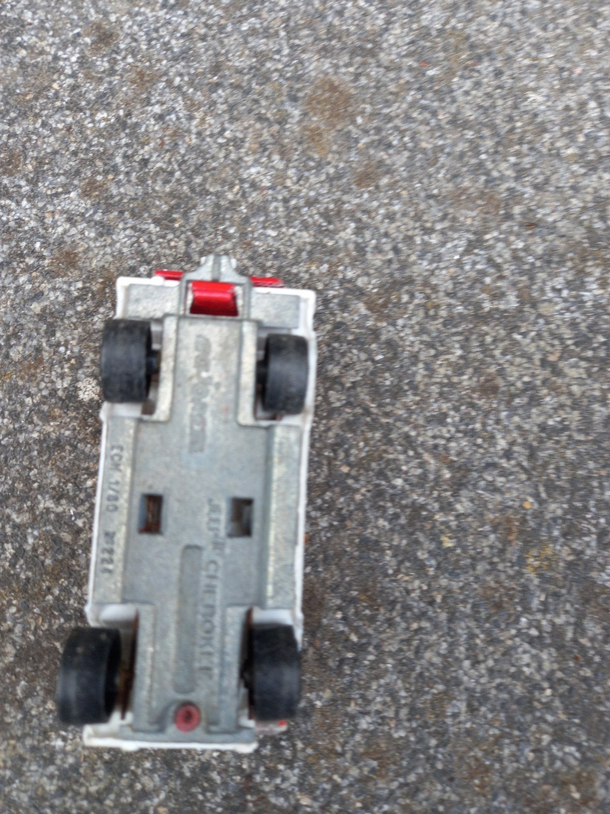 Vintage Matchbox Jeep Cherokee Brandweer Rood, Ophalen of Verzenden, Gebruikt