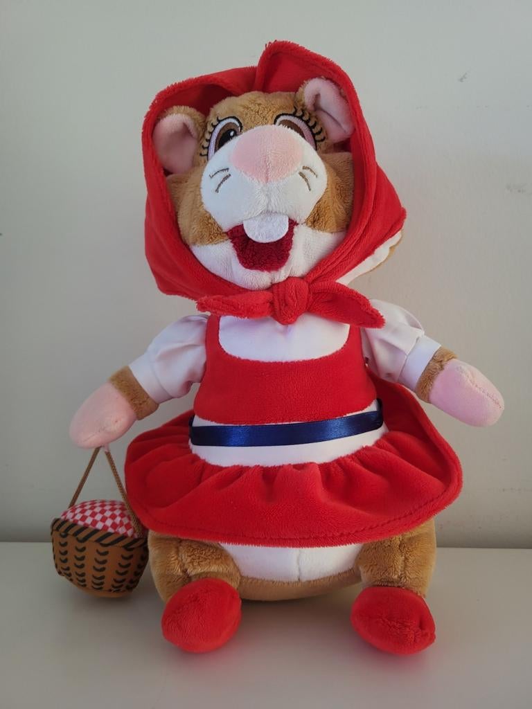 AH pluche hamster Roodkapje, Ophalen of Verzenden, Overige typen