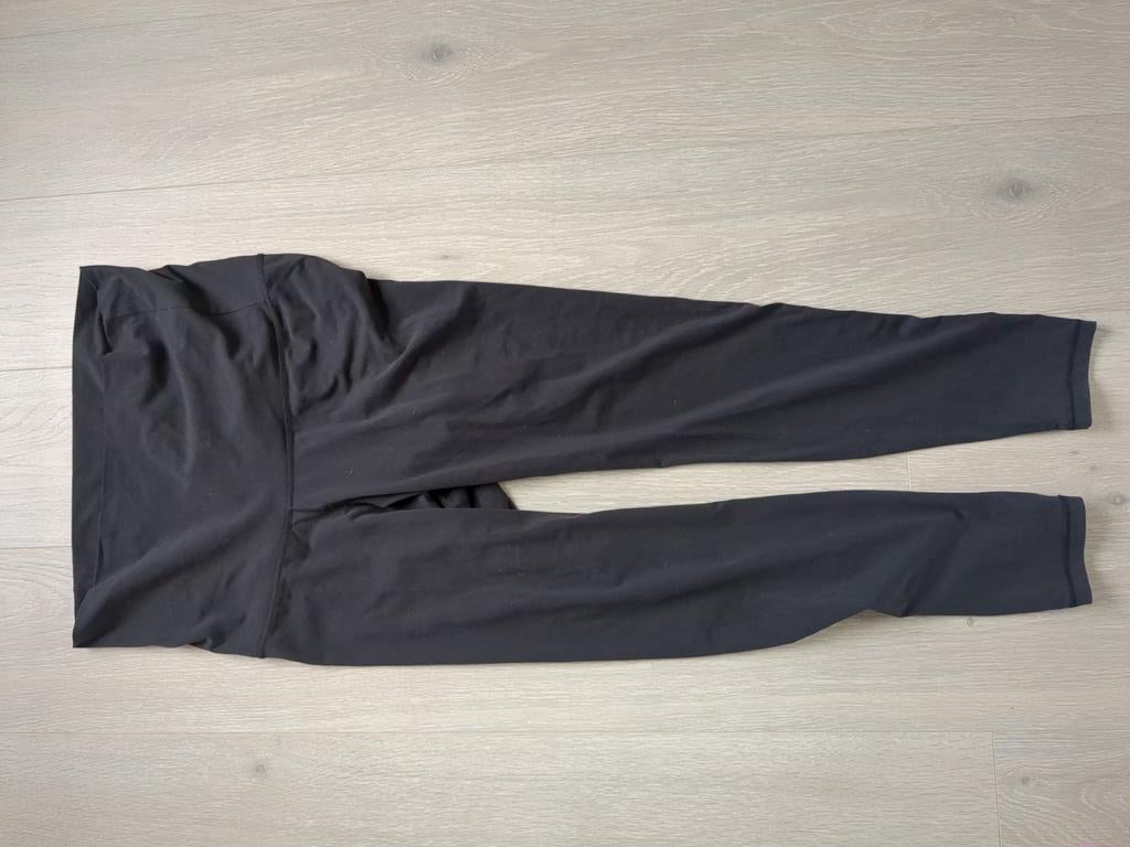 Zwangerschaps sportlegging reebok maat xl, Zwart, Maat 46/48 (XL) of groter, Zo goed als nieuw, Shirt of Top