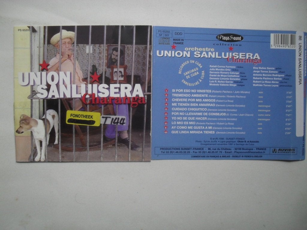 Orchestre Union Sanluisera ‎– Charanga, Ophalen of Verzenden, Gebruikt
