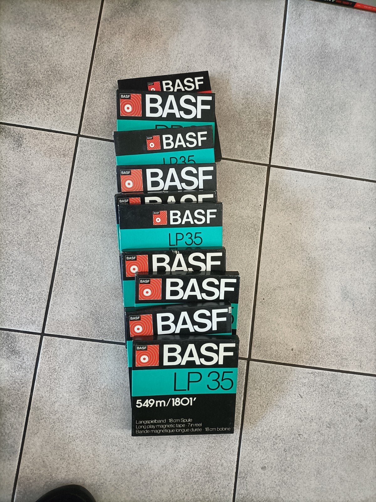 39 bandrecorder banden, Ophalen