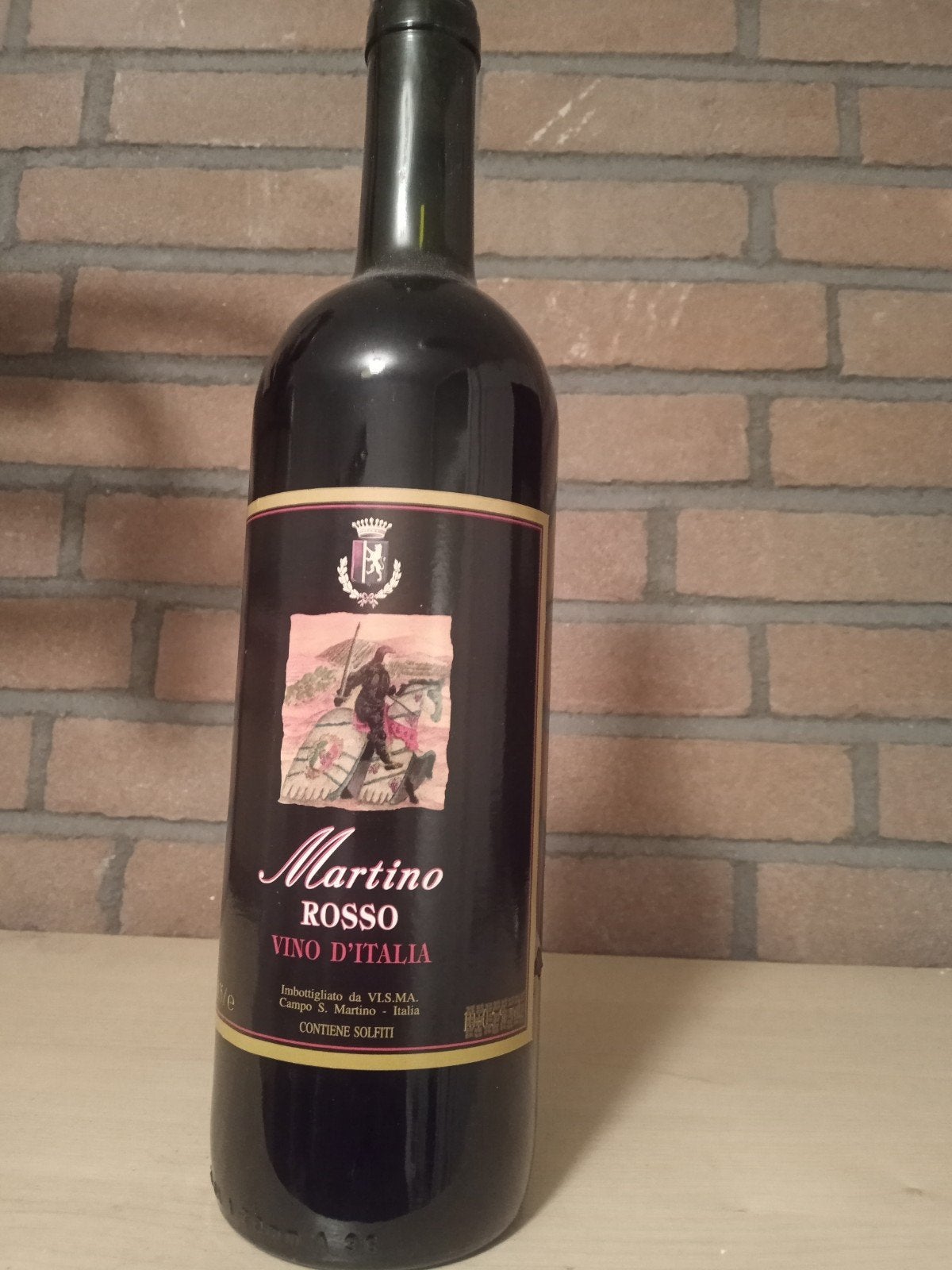 WIJNEN MARTINO ROSSO, Ophalen, Frankrijk, Rode wijn
