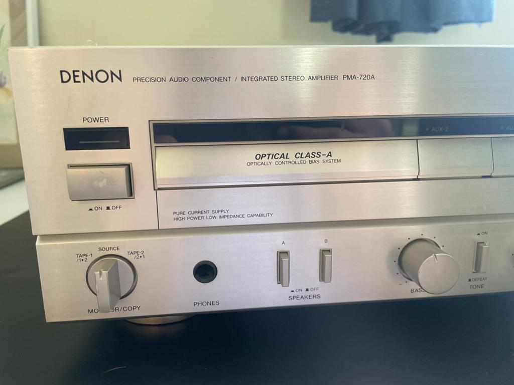 Denon PMA-720A Geïntegreerde Stereo Versterker, Audio, Tv en Foto, Versterkers en Receivers, Gebruikt, Denon, Ophalen of Verzenden